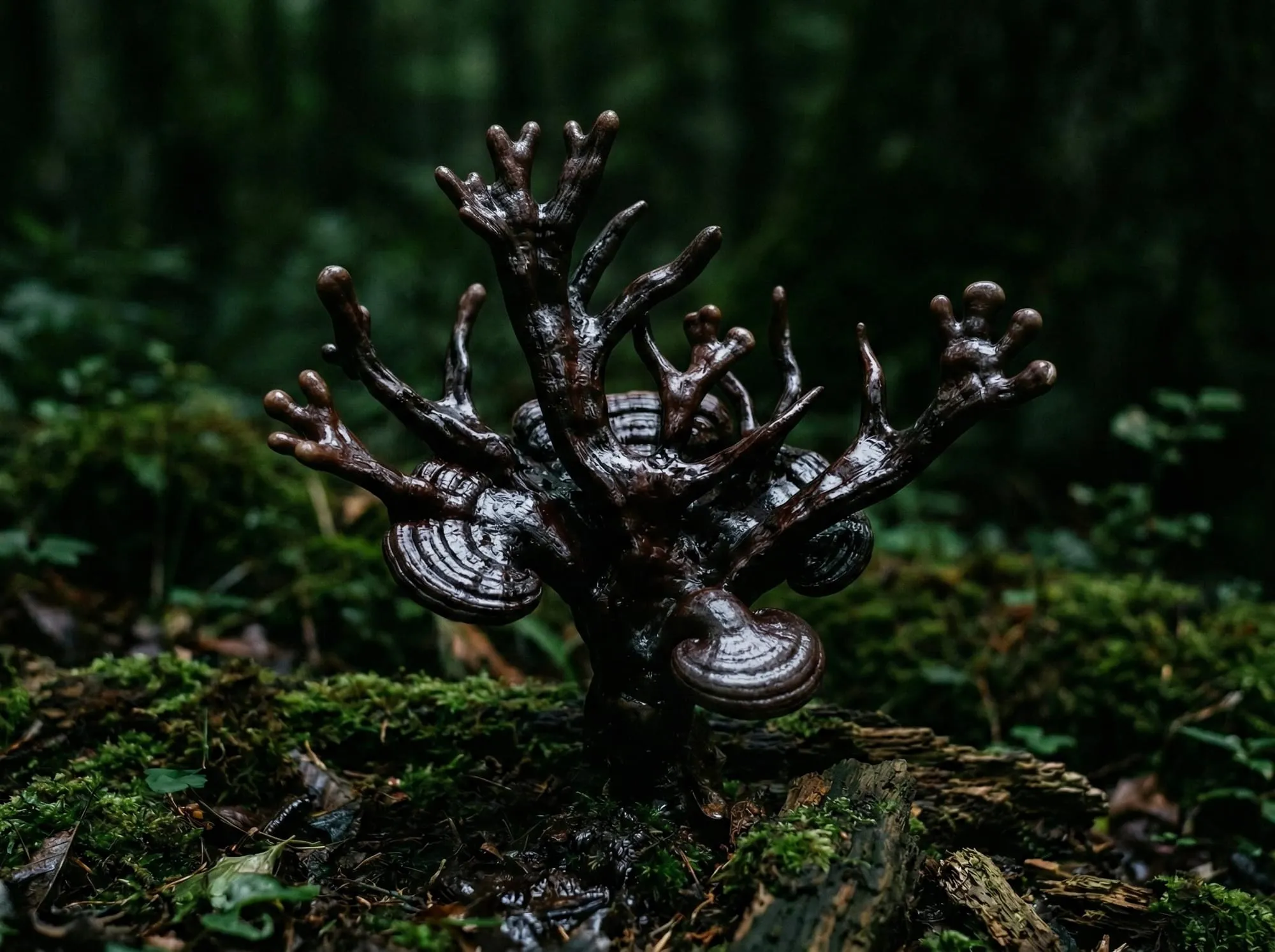 Encyclopedia of the Black Antler Morphology in Reishi (Ganoderma lucidum)