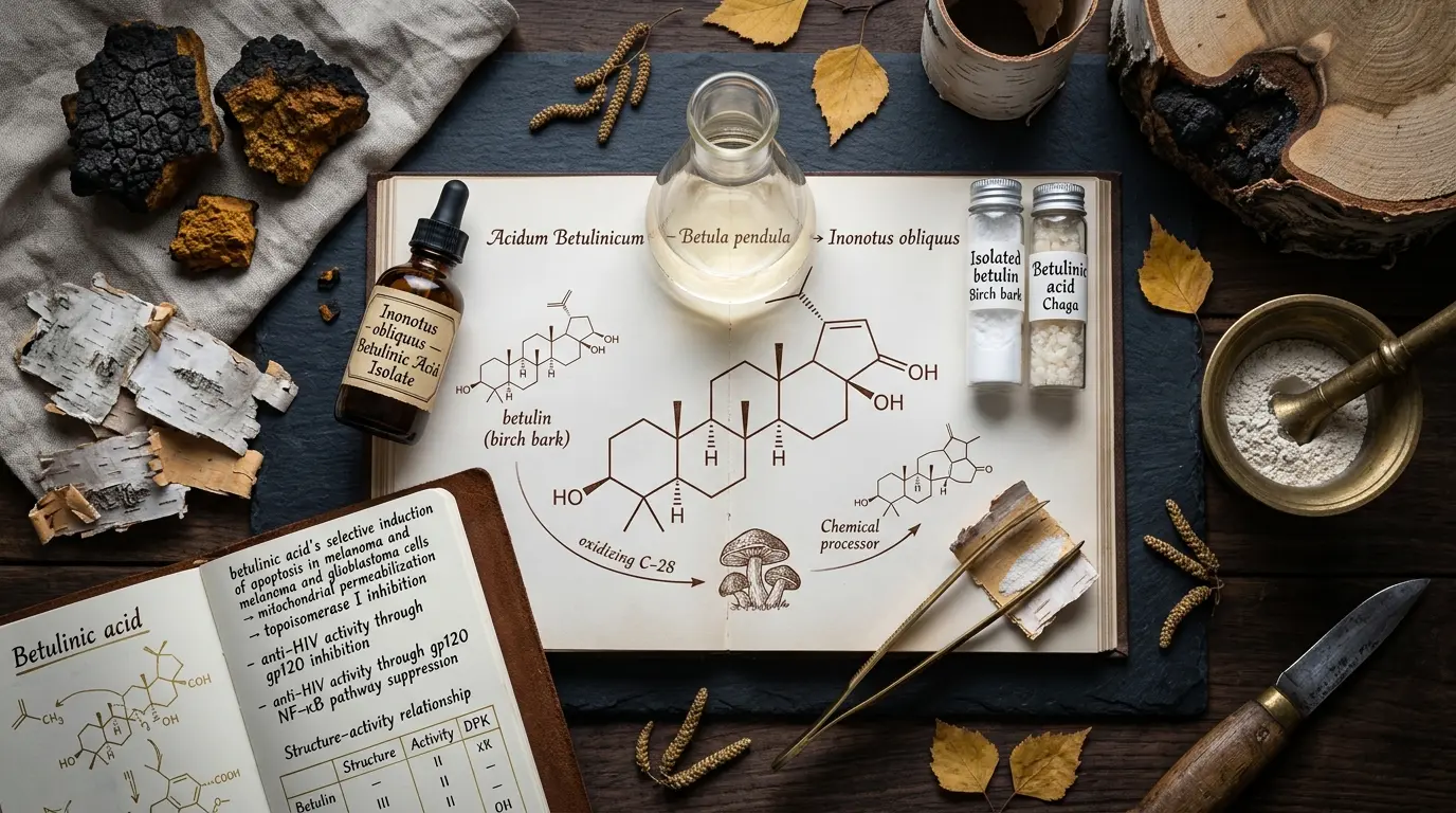 Betulinic Acid and the Symbiotic Relationship Between Chaga Mushroom and Birch