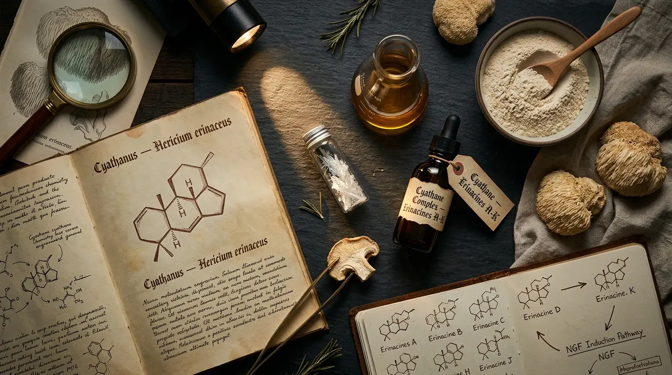 Cyathane Diterpenoids: The Overlooked Bioactive Lineage in Lion’s Mane