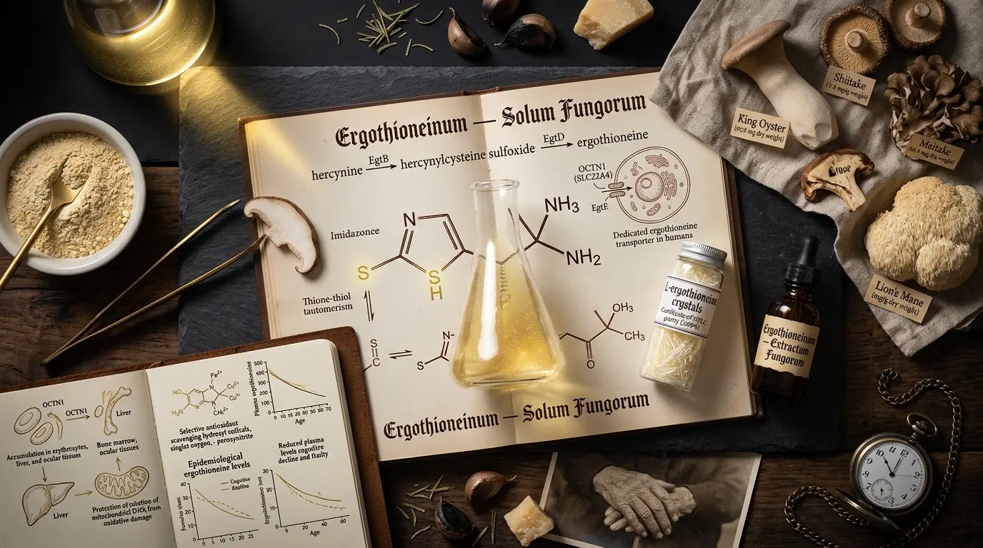 Mushrooms and the Science of Aging: A Comprehensive Review of Ergothioneine Research