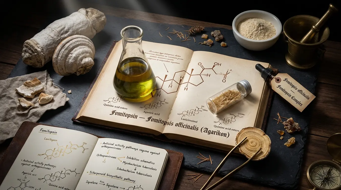 Fomitopsin: The Triterpenoid Profile of Agarikon (Fomitopsis officinalis)