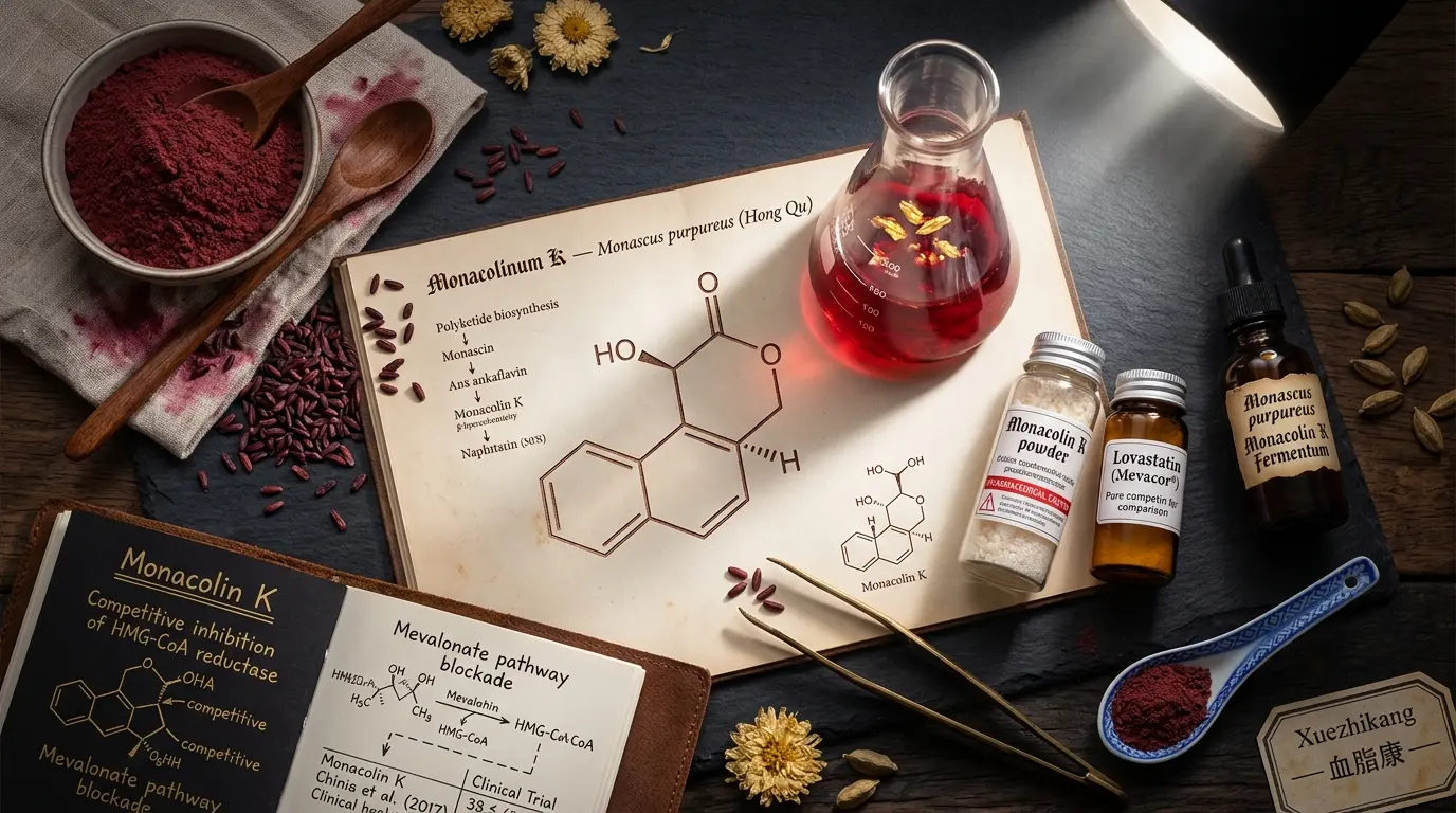 The Statin–Fungus Link: Monacolin K and Red Yeast Rice