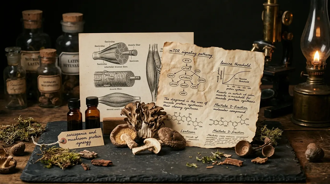 Sarcopenia in Older Adults: Unlocking the Synergistic Power of Protein and Mushroom Bioactives