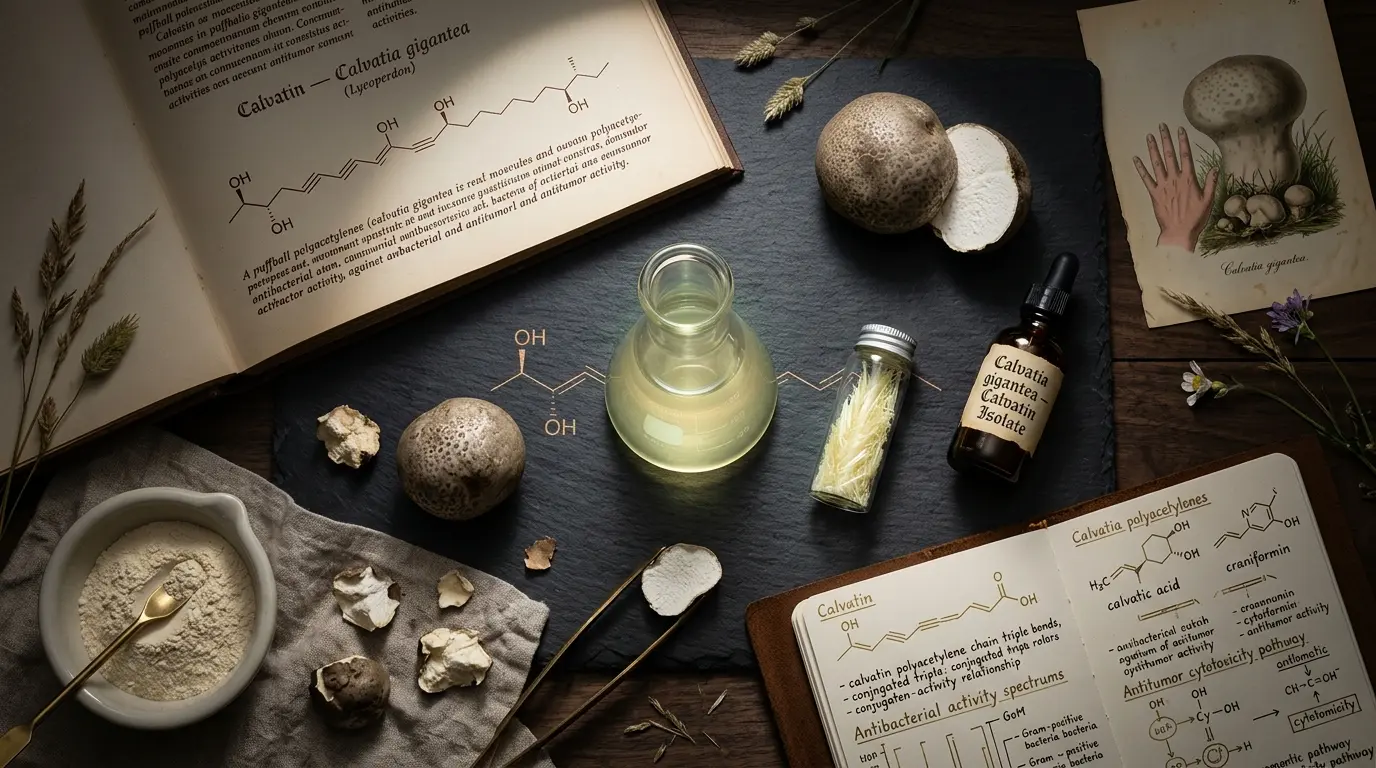 Calvatin: The Principal Bioactive Molecule of the Puffball Fungus