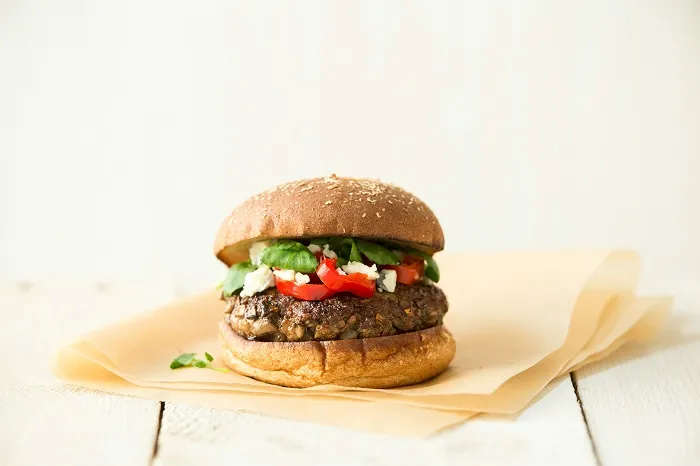“Mantarlı Burger” başlıklı tarifin fotoğrafı (Mushroom Council)