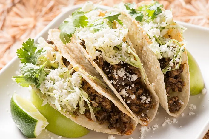 “Mantarlı Etli Taco” başlıklı tarifin fotoğrafı (Mushroom Council)