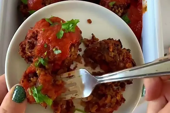 “Mantarlı Mercimek Köftesi” başlıklı tarifin fotoğrafı (Mushroom Council)