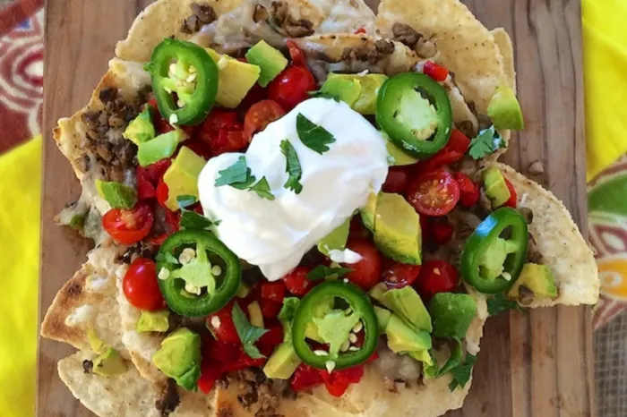 “Mantarlı Nachos” başlıklı tarifin fotoğrafı (Mushroom Council)