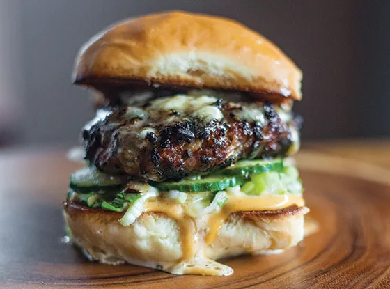 “Mantarlı Umami Burger” başlıklı tarifin fotoğrafı (Mushroom Council)