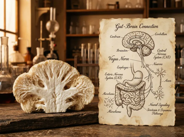 Beyin-Bağırsak Aksı ve Lion's Mane — Enterik Sinir Sistemi