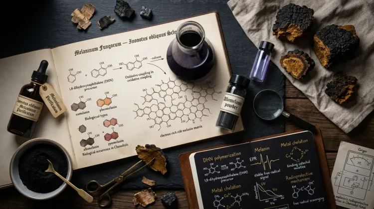 Melanin ve Mantarlar: Chaga Pigmentinin Kimyası