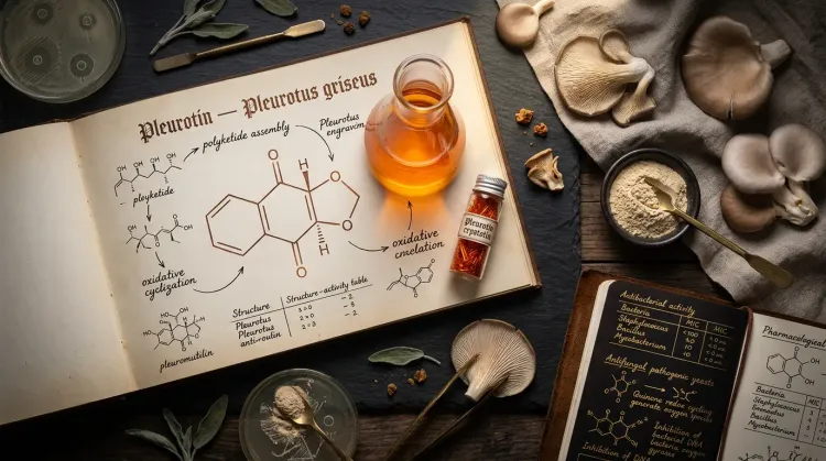 Pleurotin: İstiridye Mantarının Antibiyotik Bileşeni