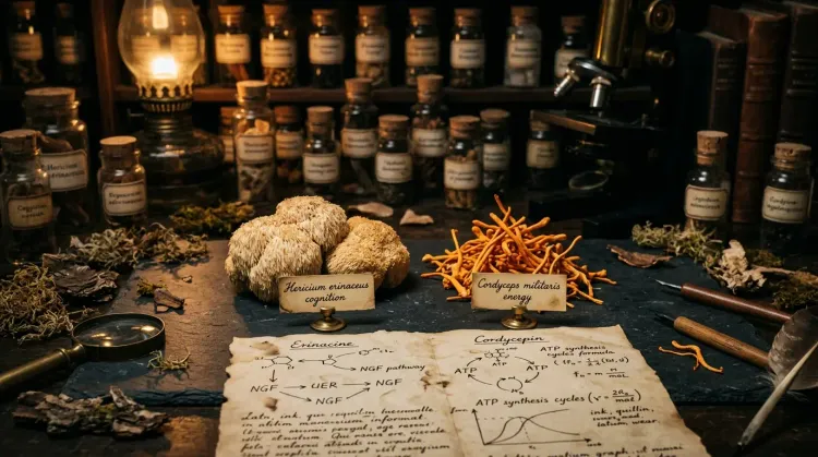 Lion's Mane vs Cordyceps: Bilişsel ve Enerji Profili Karşılaştırması