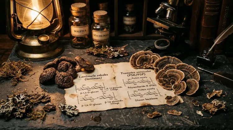 Shiitake vs Turkey Tail: Polisakkarit Profil Karşılaştırması