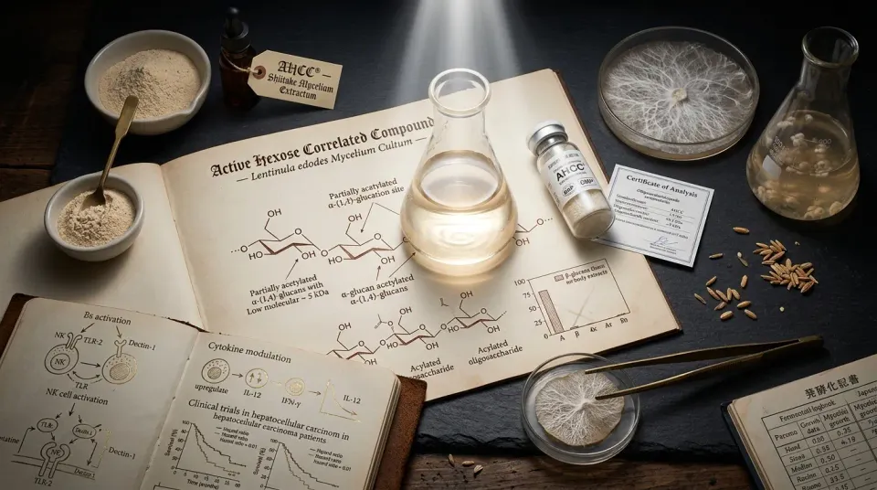 AHCC: Shiitake Miselyum Türevi Kompleksin Bilimi