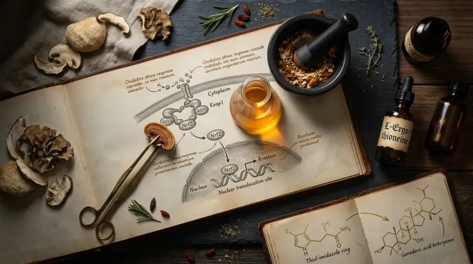 Nrf2 Antioksidan Yolağı: Ergotionein ve Triterpenler