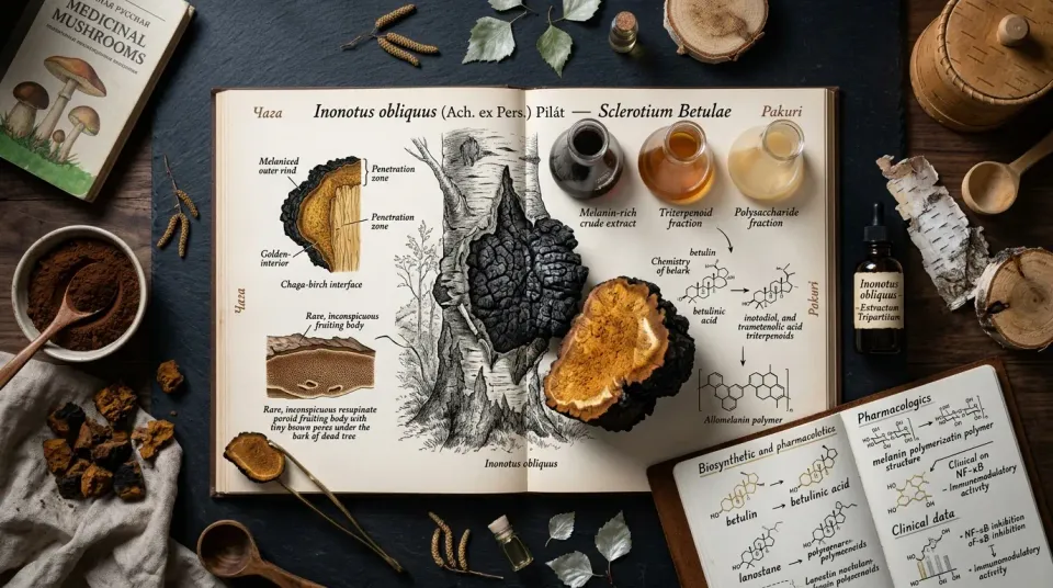 Chaga (Inonotus obliquus): Tür Ansiklopedisi