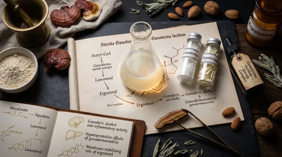 Ganoderma Sterolleri: Lanosterol ve Ergosta Türevleri
