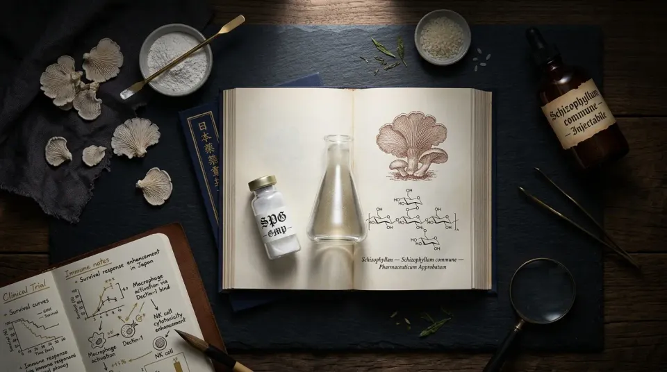 Schizophyllan (SPG): Japonya'da Onaylı β-Glukan