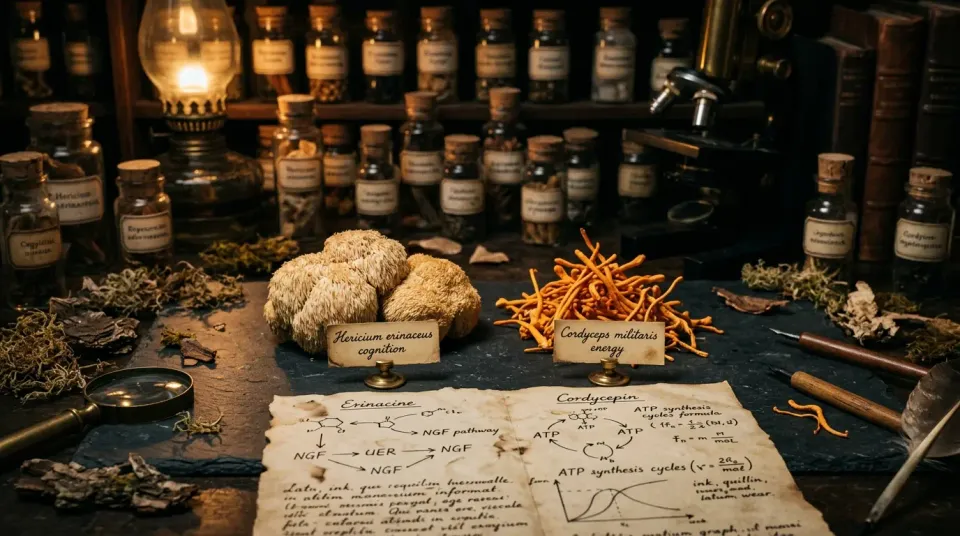Lion's Mane vs Cordyceps: Bilişsel ve Enerji Profili Karşılaştırması