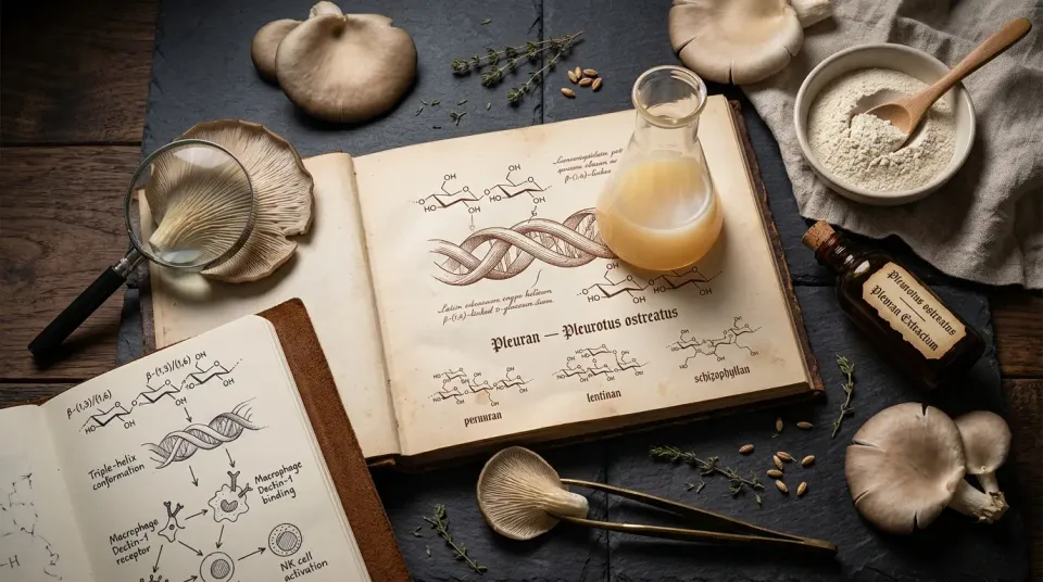 Pleuran: Oyster Mantarının β-Glukan Profili