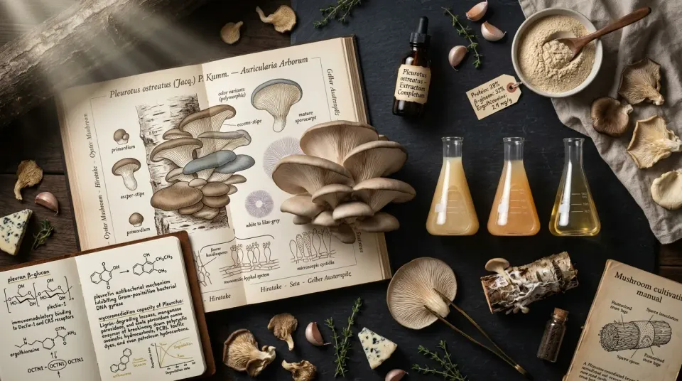 Pleurotus ostreatus (İstiridye Mantarı): Tür Ansiklopedisi